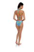 Luli Fama Ocean Breeze Triangle Halter Top